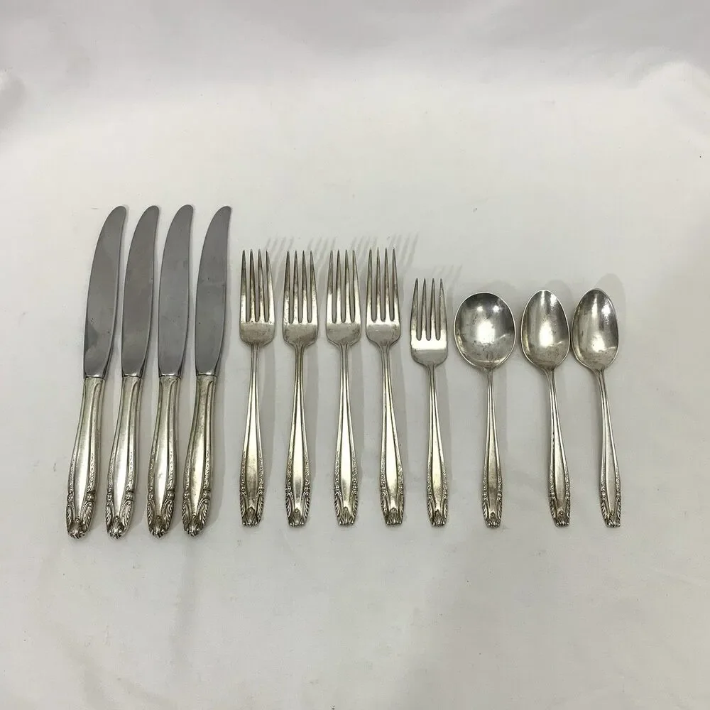 Stradivari by Wallace Sterling Silver Mixed of 12 Pieces